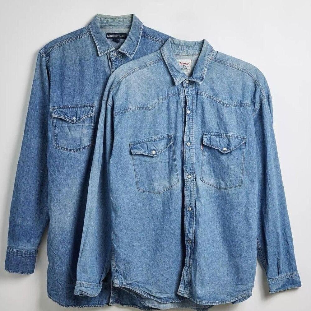 NWT Urban Outfitters Standard Western Men's Shirt S/M Snap-Button